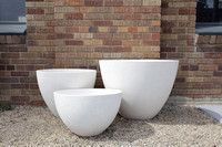 Trio of Bowl Planters