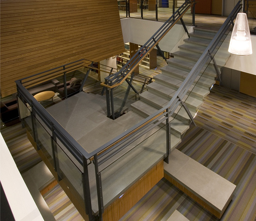 UC Hastings Law Library Stairs